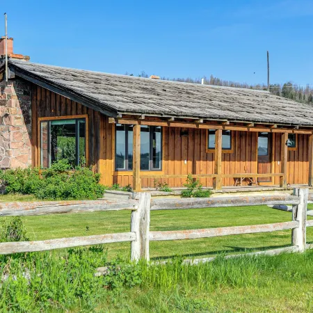 Rustic Bondurant Cabin: Fish, Hike, & Bike!