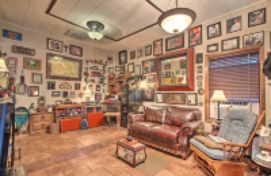 聖安東尼奧租賃帶庭院：步行至河濱步行道