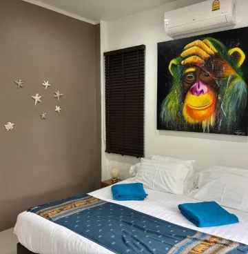 วิลลาดีลักซ์พร้อมวิวสระว่ายน้ำ