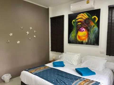 วิลลาดีลักซ์พร้อมวิวสระว่ายน้ำ