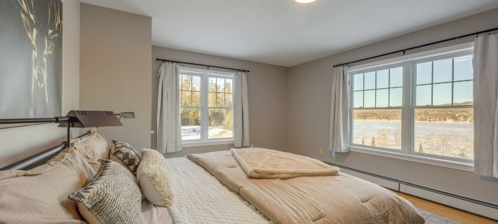 Spacious Eagle Lake Home w/ Fireplace & Deck Hotels in Aroostook County