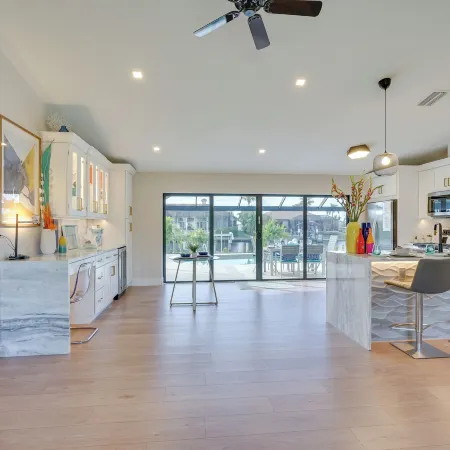 Poolside Oasis w/ Boat Dock! Cape Coral Retreat