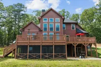 Mtn View & Game Room in Morganton: Spacious Cabin! - 4-Star