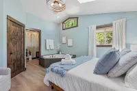 Spacious 7-Bed Home w/ Hot Tub, Fireplace, Gym, Wine Bar, and 2 Living Spaces!