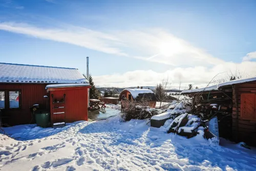 The crispy cottage in the Harz Mountains with sauna