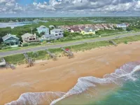 Romantic Couples Beach Getaway ,with private beach, hammocks and umbrellas Hotels in Flagler Beach