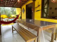 Beach house with pool for 13 people, 8500m2 plot of Atlantic Forest