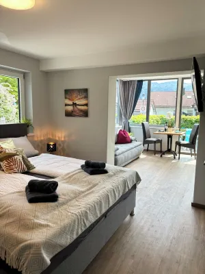 Pendling vacation apartment with mountain panorama Koenig-Otto-Kapelle 주변 호텔