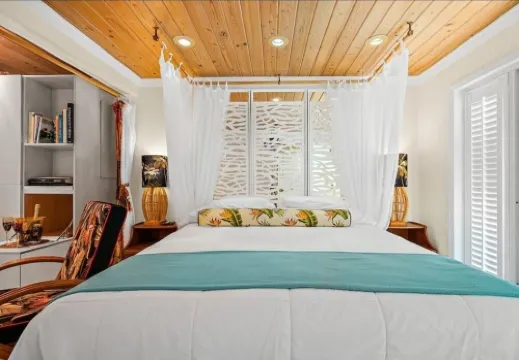 Romantic Couples Beach Getaway ,with private beach, hammocks and umbrellas