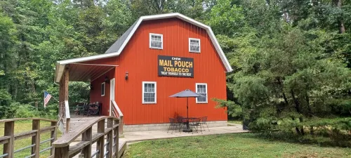 Enjoy a Secluded Amish-Built Cabin with Pond & Firepit on 6 Private Acres