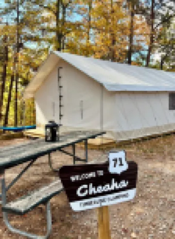 Timberline Glamping Cheaha Hotels in 