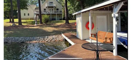 An amazing waterfront home on Lake Gaston. The perfect lake house.