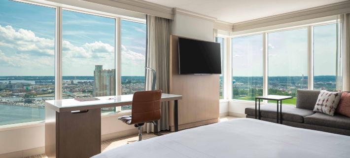 Baltimore Marriott Waterfront Hotele w: Baltimore