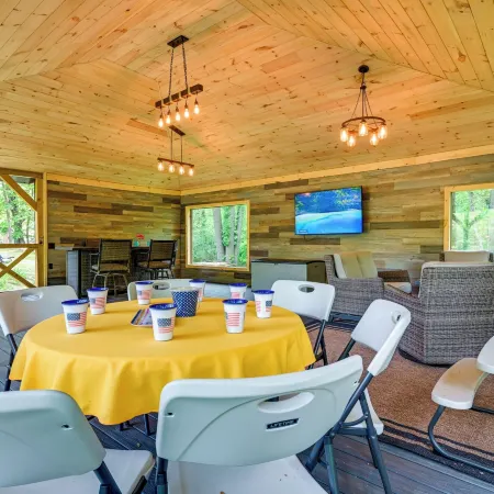 Custom-Built Clarklake Cabin: Sauna & Cold Plunge!