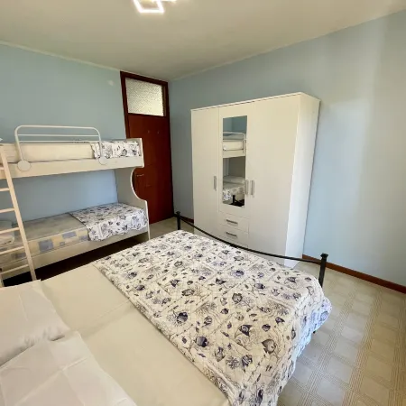 Spacious beachside flat with terrace