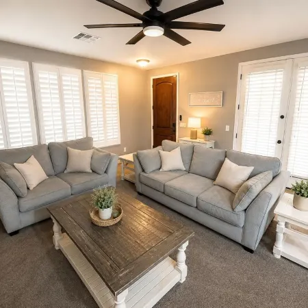 Pet-Friendly 4 Bed Home w/ Pool Access, Patio & Garage – Walk to Dining!