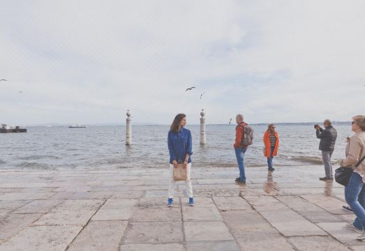 리스본의 거리와 도시 풍경