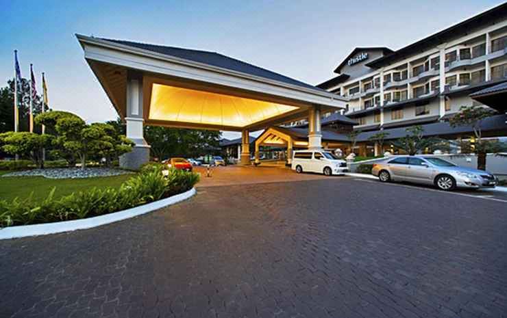 시슬 포트 디킨슨 리조트의 아름다운 해변 전경