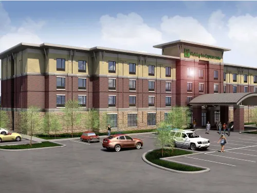 Holiday Inn Express & Suites PITTSBURGH SW - SOUTHPOINTE by IHG - Parkplatz