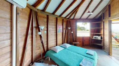Gîte Baobab 1: Beautiful pool area with panoramic view