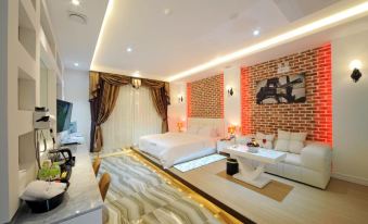 장성군 광주 하남 썸 호텔(Gwangju Hanam Some Business Hotel) 2성급 호텔 스위트룸