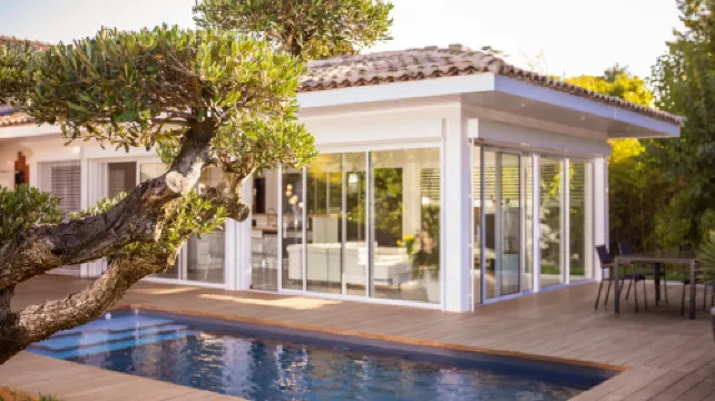 Architect-Designed Villa with Heated Pool & Private Hot Tub