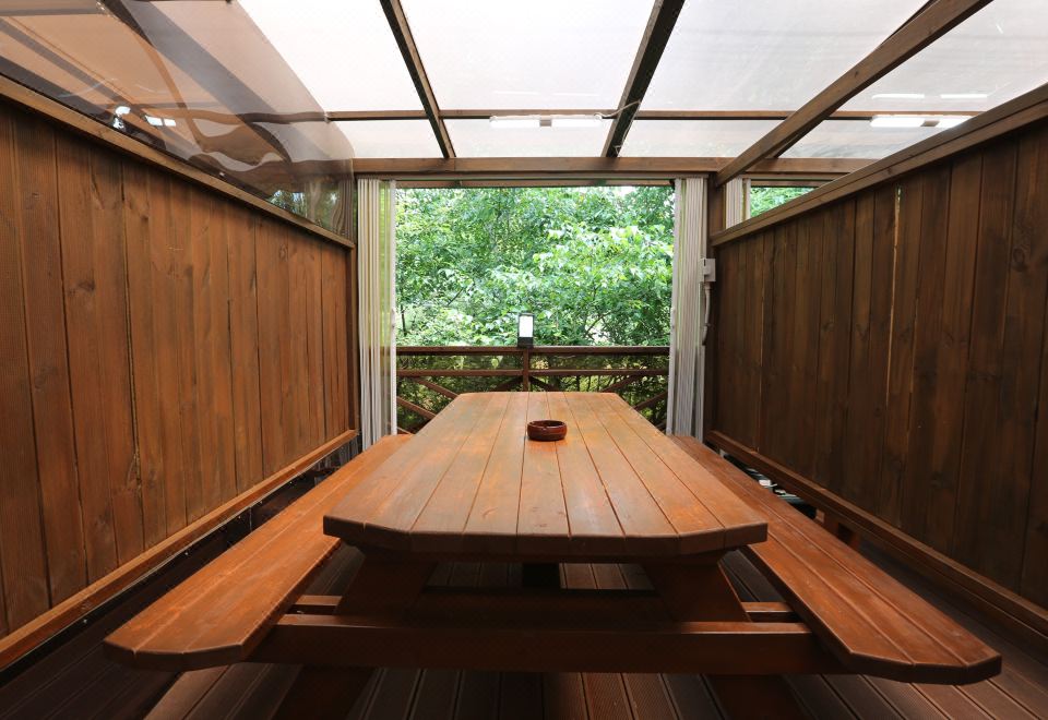 평창 수피아 계곡펜션 외부 계곡 이미지