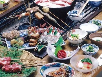 料理 囲炉裏会席と樹氷の宿　不動温泉　華菱（はなびし）の写真