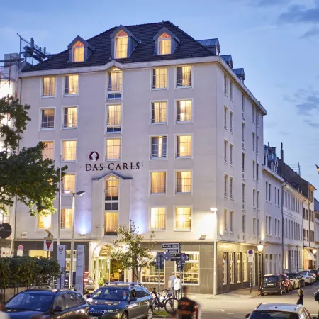 Das Carls Hotel Отели рядом с достопримечательностью «Рейнская телебашня (Рейнтурм)»