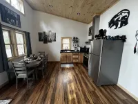 Country Quite 1 Bedroom, Looks like a cabin on the outside but modern inside