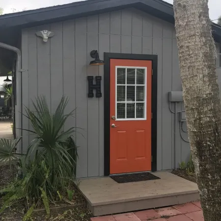 The Harley Hideaway, a tiny house on the Water