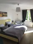 Gulfhof vacation apartment "Spiekeroog" on the nature reserve with a fantastic view