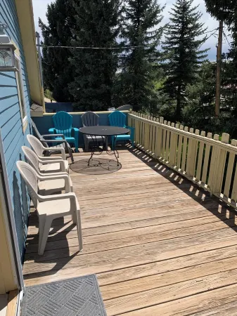 Downtown Main St.  Views of the Cumbres pass. Walk to the train, shops & dining.