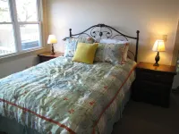 Historic Civil War house, great for family getaways.