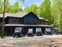 Hit the trail from the property! Game room, fire pit and 4 king suites