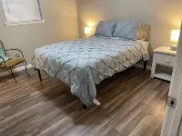 Adorable 3 bedroom attached cottage in quiet spot.