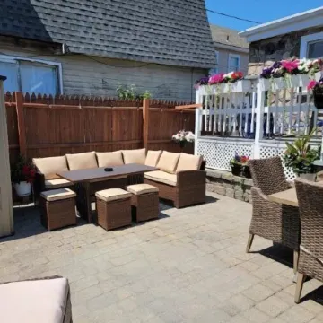 Drop anchor in our studio only steps to the beach