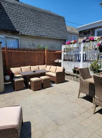 Drop anchor in our studio only steps to the beach