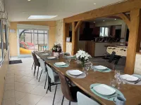 Villa Normande Piscine Intérieur et Jeux / Proche Honfleur et Deauville