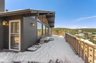 Mountain Views at Rim Country Chalet Hotels near Fossil Creek Wilderness