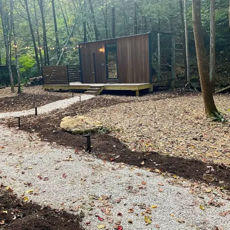 “Glass House2 - Modern Mirror Home w/ Hot-tub