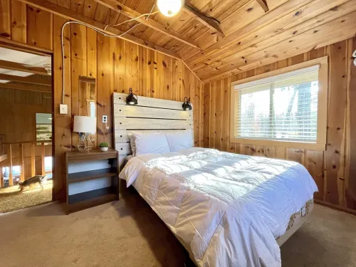 PONTOON NOW INCLUDED!!  Waterfront Duck Lake Cottage Interlochen, Traverse City!