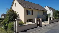 furnished apartment with all mod cons in a detached house with a garden