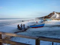 Family-friendly comfort apartment, 100 m to the Baltic Sea beach, with lagoon view