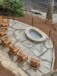Gorgeous Waterfront Mountain Retreat with Firepit and Waterfall