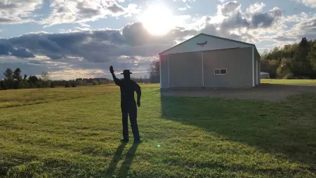 "Ol Man Wavin Haven" home that has road access to UTV, ATV and snowmobile trails