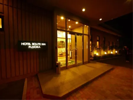 Hotel Route-Inn Court Fujioka Отели рядом со станцией JR Kita-Fujioka station