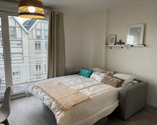 Studio Rénové à 30 Mètre de la Plage, 300 Mètre du Centre Ville 4 Couchages Hotels in Berck