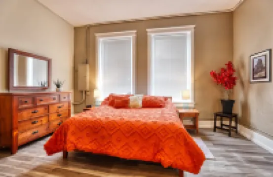 Downtown Oasis with Unique Amenities - Cozy Modern Industrial