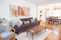 Private Backyard and Cozy Living Spaces - Charming Eclectic Retreat